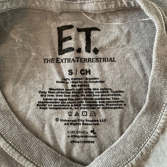NWOT E.T. Phone Home Tee. Small - Picture 3 of 4